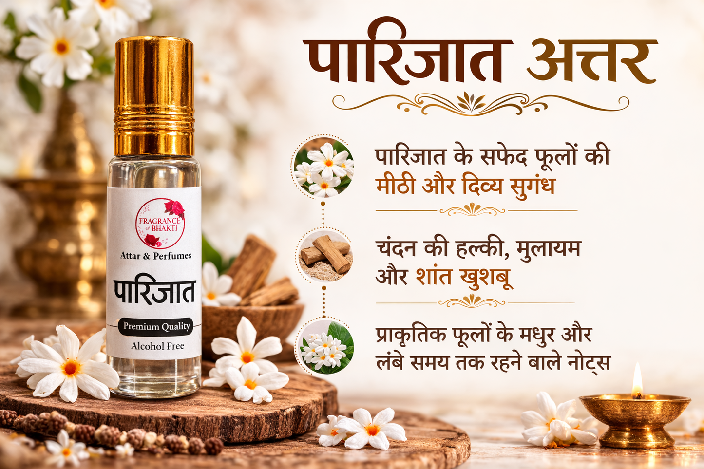 Parijat Ittar – Divine Floral Fragrance